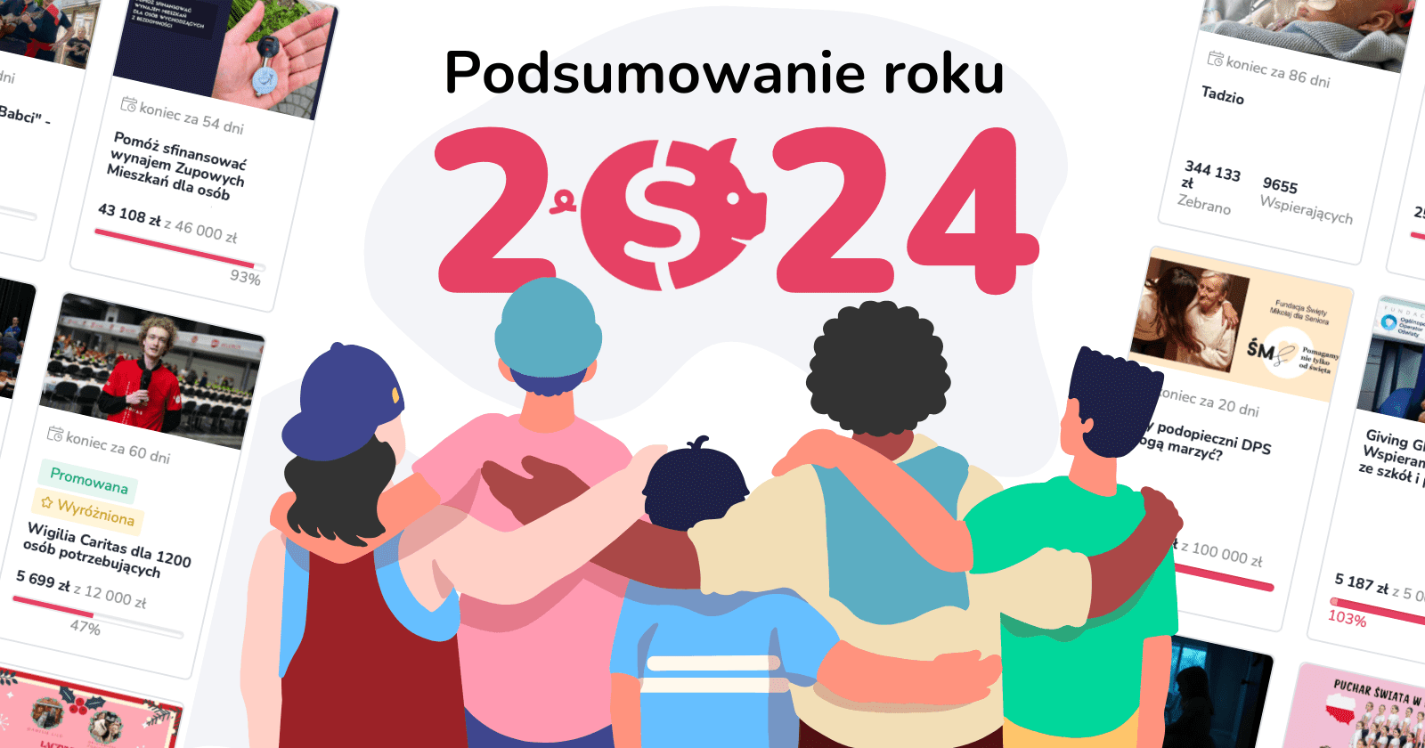 Jak Polacy pomagali w 2024 roku? Rekordy, nowości i najważniejsze wydarzenia na zrzutka.pl